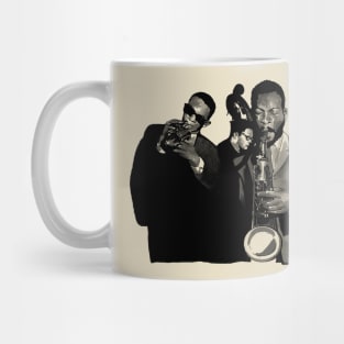 Ornette Coleman, Don Cherry, Charlie Haden, Ed Blackwell Mug